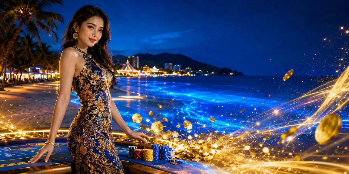 Proses deposit mudah alih bertema batik di Langkawi untuk ahli VIP 445